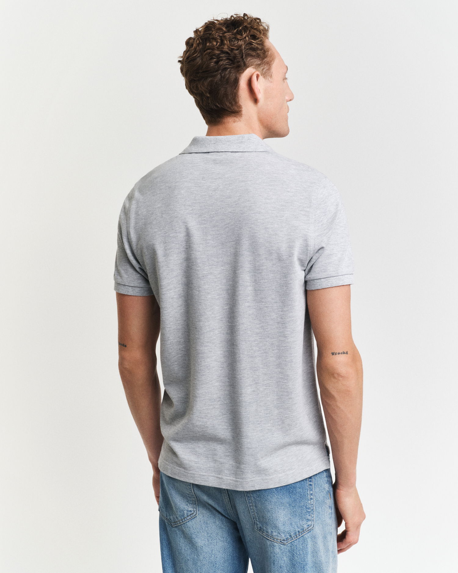Klassisk piquéskjorte i regular fit