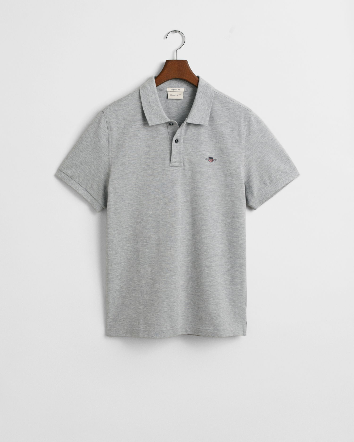 Klassisk piquéskjorte i regular fit