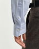 Slim fit poplin skjorte med stretch