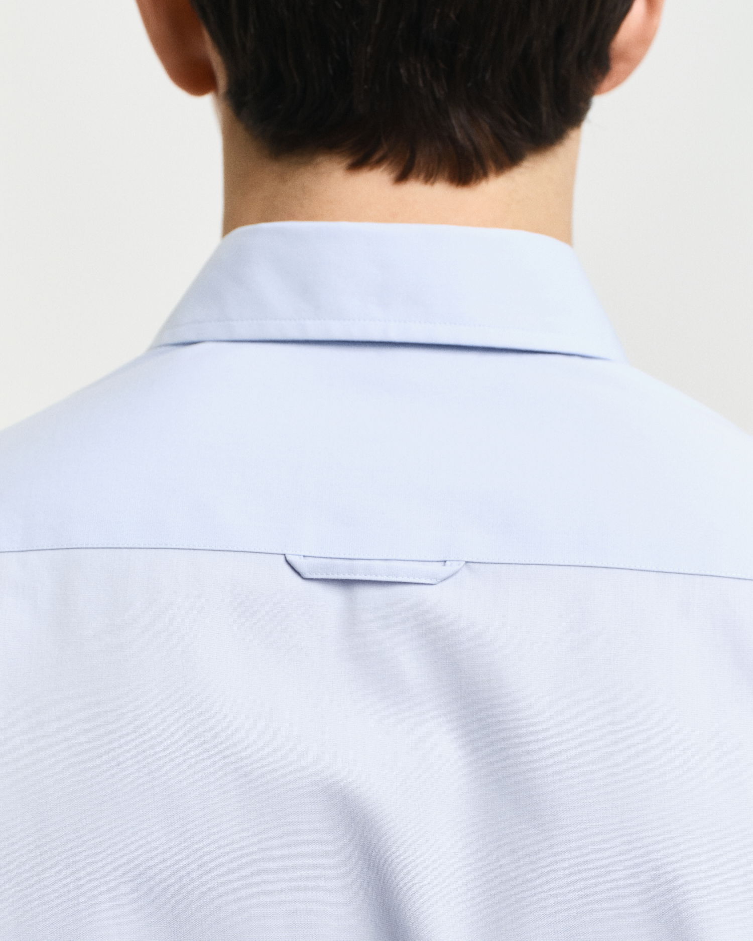 Slim fit poplin skjorte med stretch