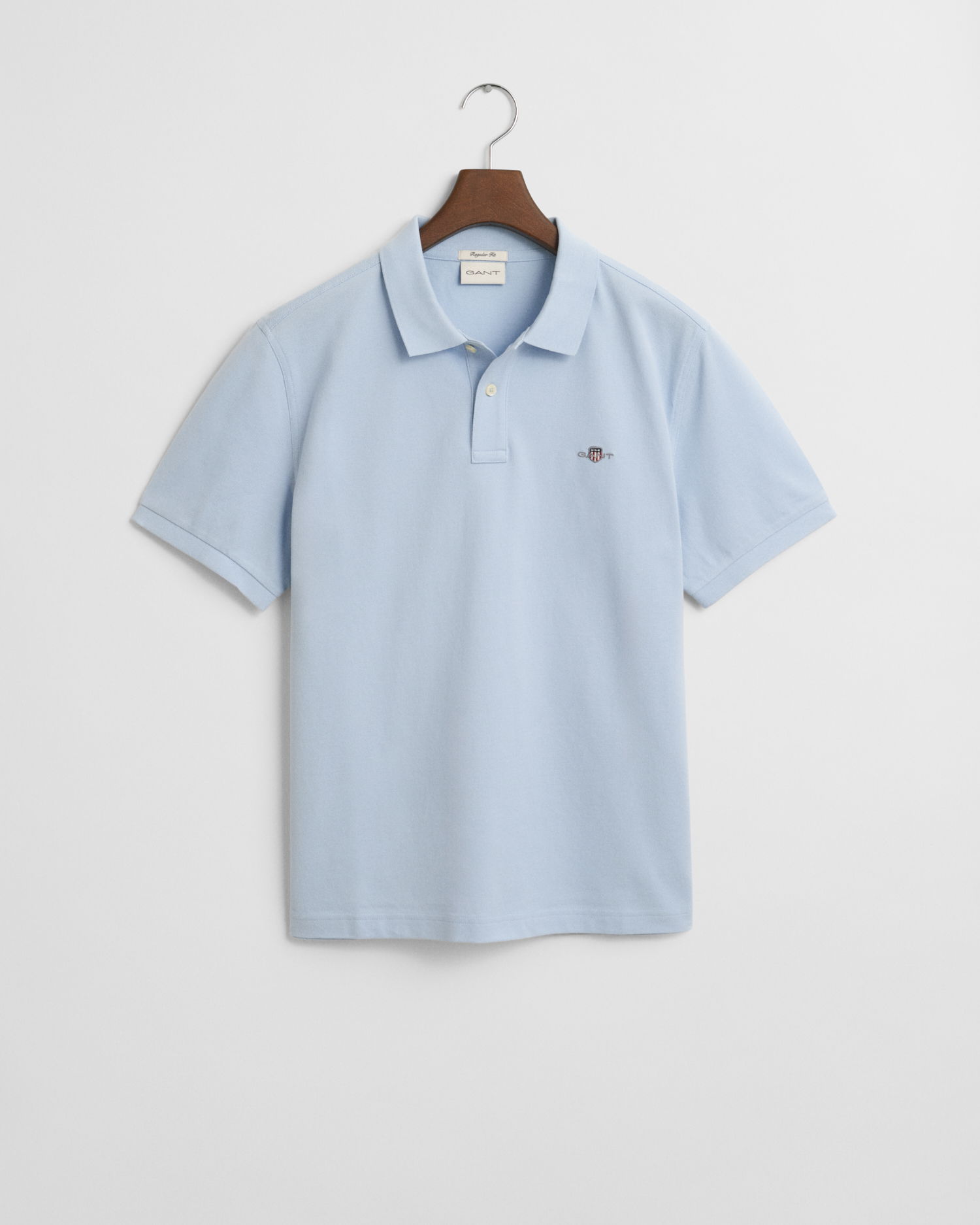 Klassisk piquéskjorte i regular fit