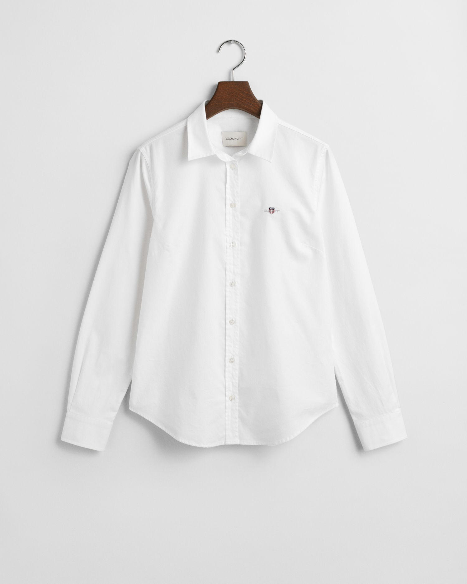 Oxfordskjorte med stretch i slim fit