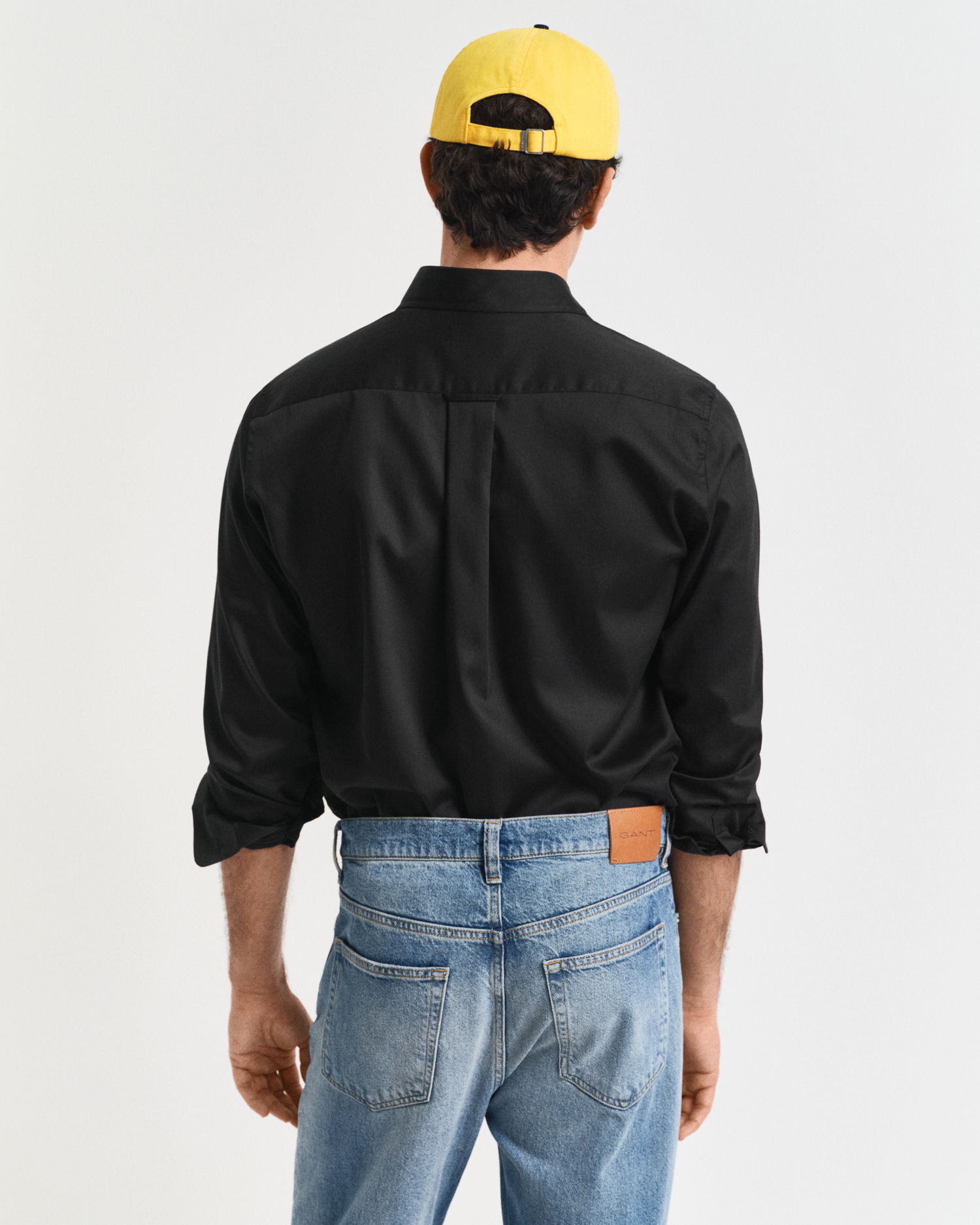 Regular Fit Sateen skjorte