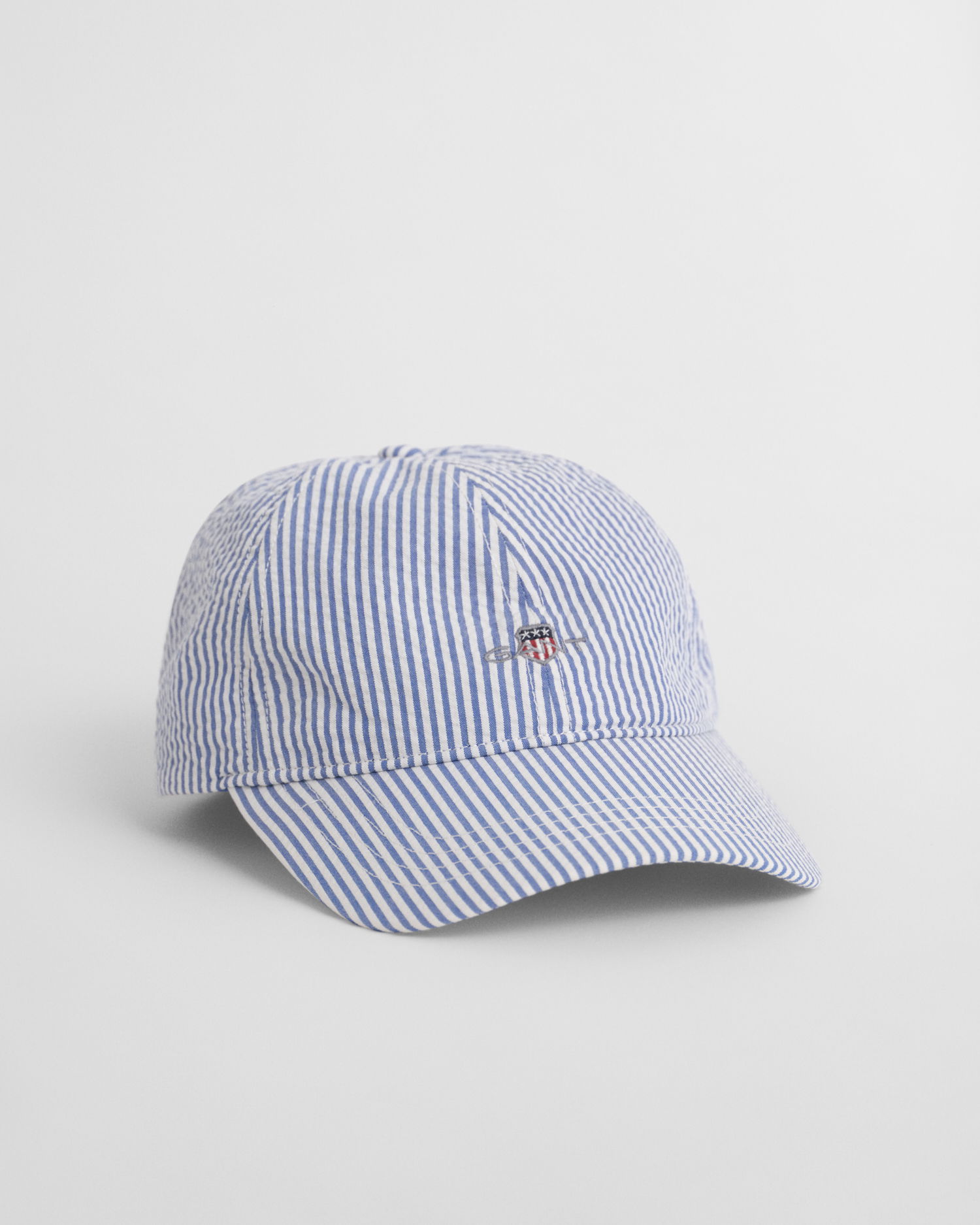 Stripet Seersucker Cap