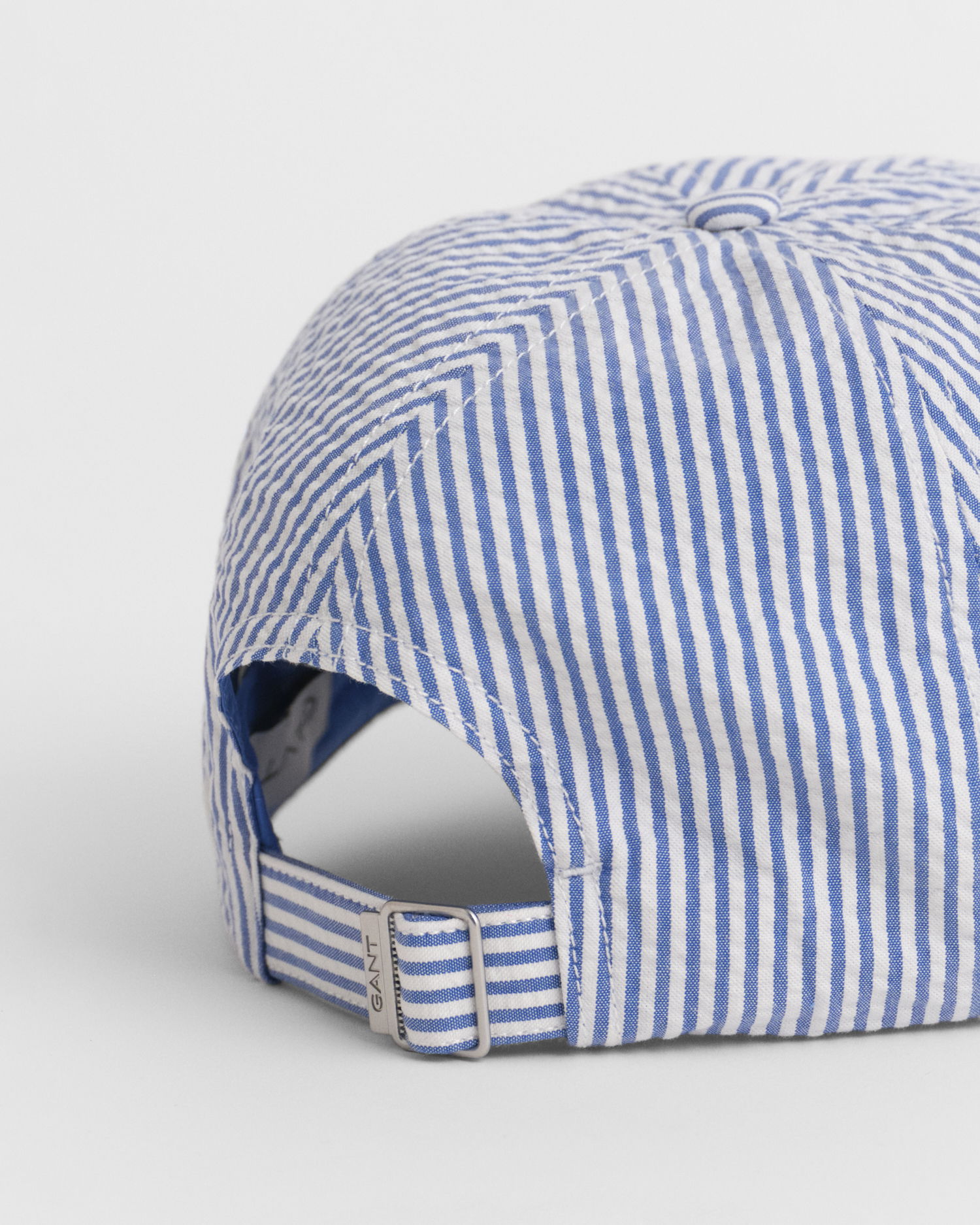 Stripet Seersucker Cap