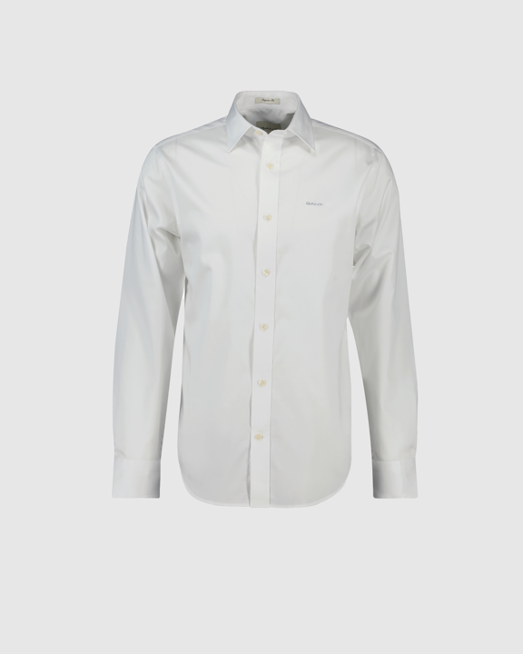 Regular fit sateng skjorte