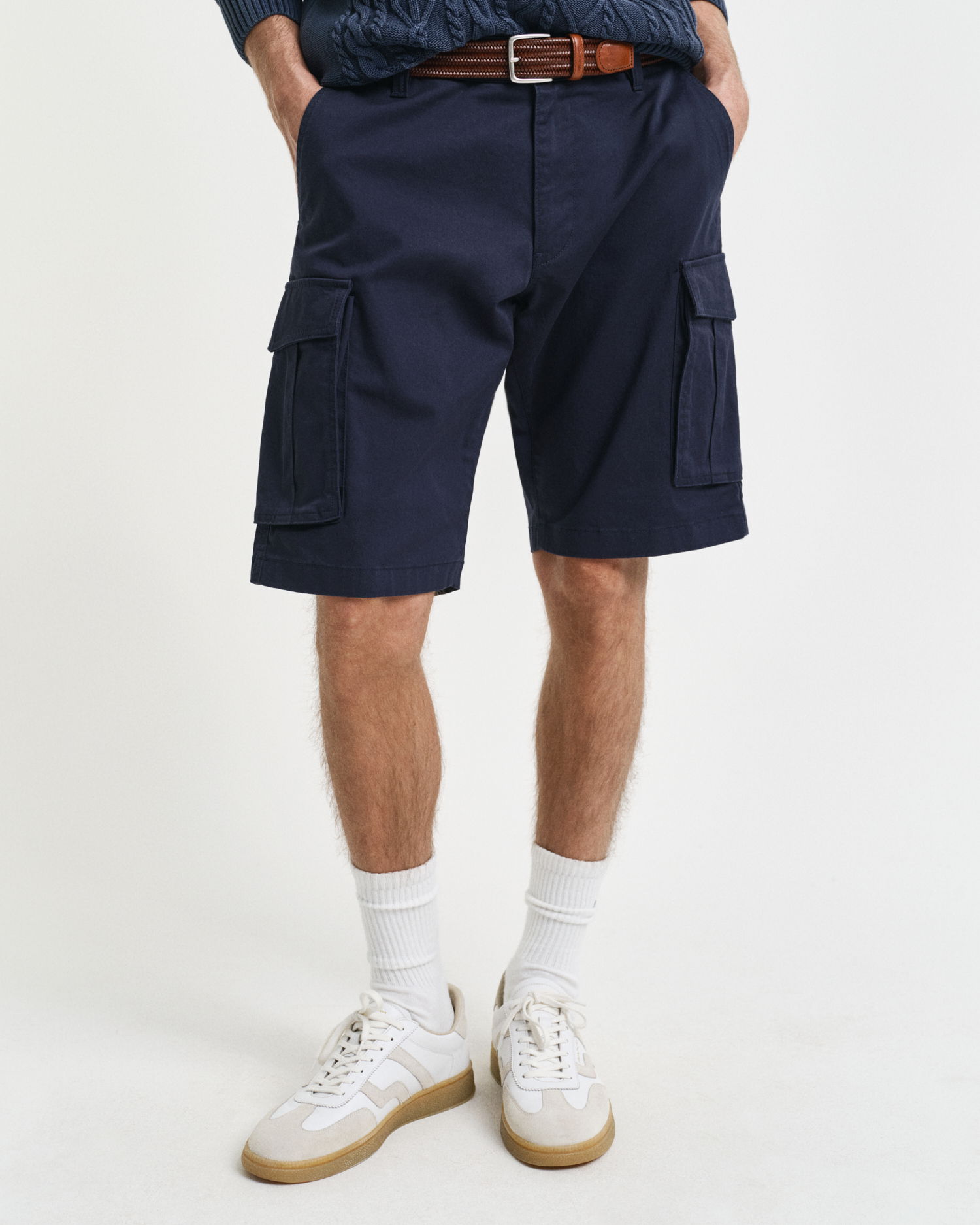 Relaxed fit cargoshorts