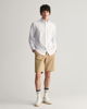 Relaxed fit twill shorts