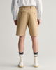 Relaxed fit twill shorts