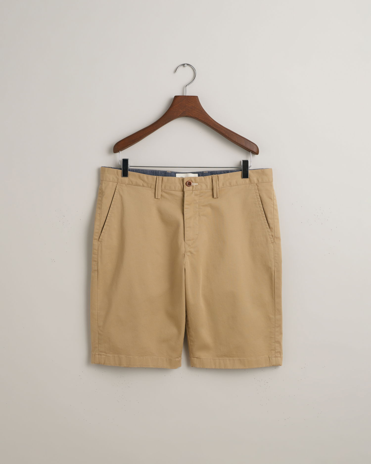 Relaxed fit twill shorts