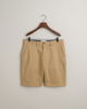 Relaxed fit twill shorts