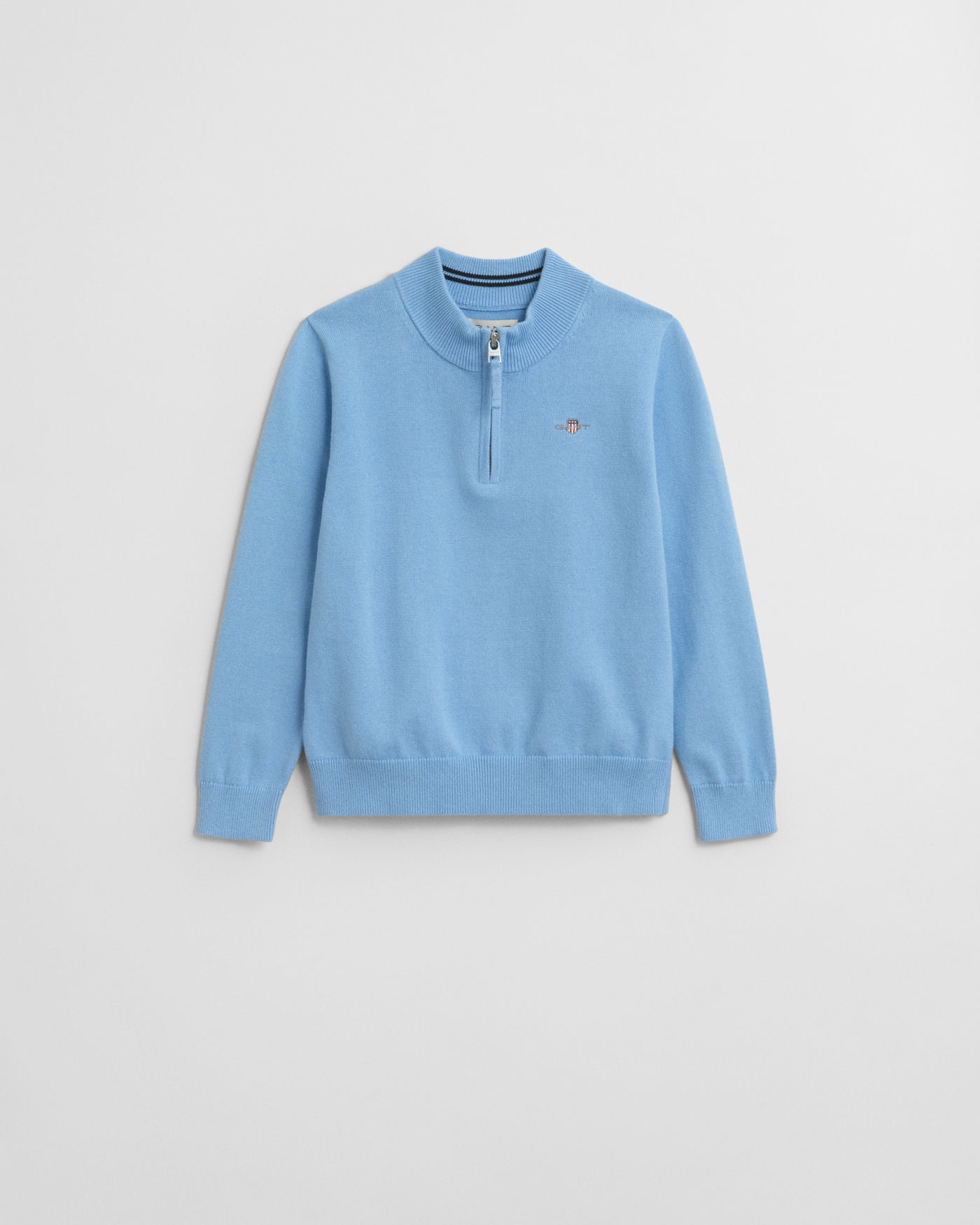 Shield bomullsgenser med half-zip til barn
