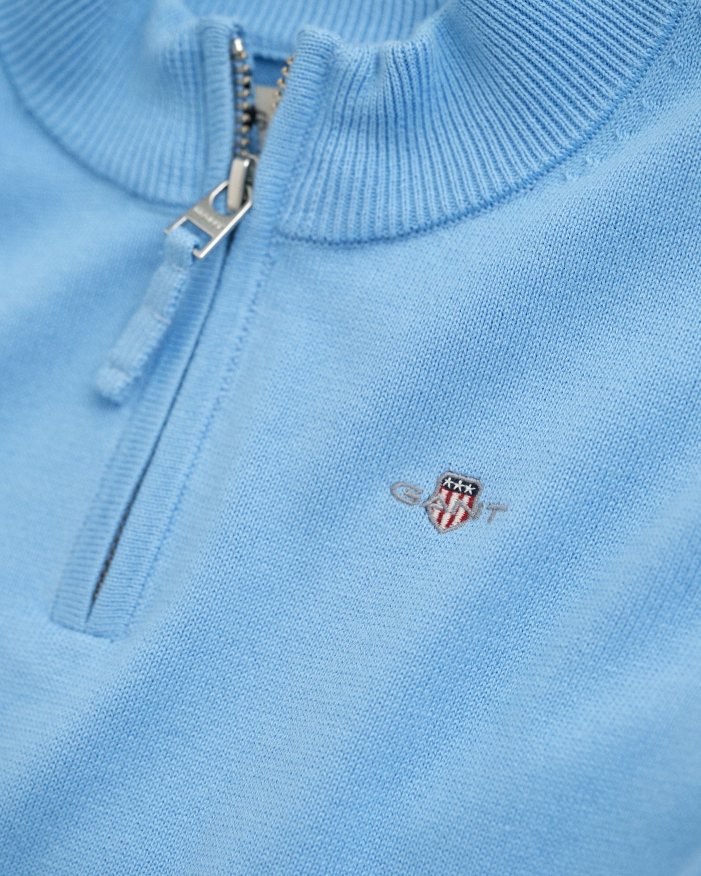 Shield bomullsgenser med half-zip til barn