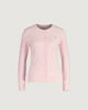 Bomullskabelstrikket cardigan med stretch