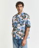 Relaxed fit kortermet hawaii skjorte 