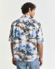 Relaxed fit kortermet hawaii skjorte 