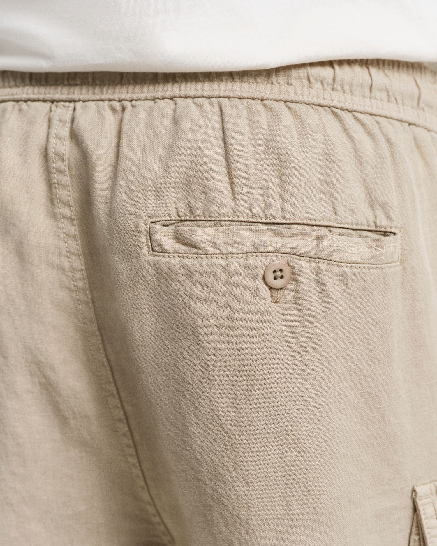 Regular fit cargoshorts i lin 