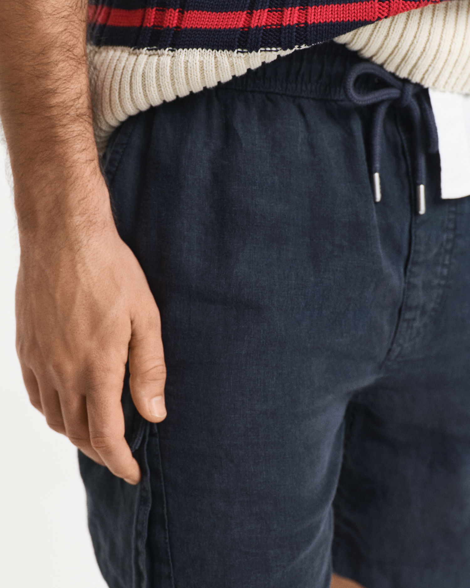 Regular fit cargoshorts i lin 