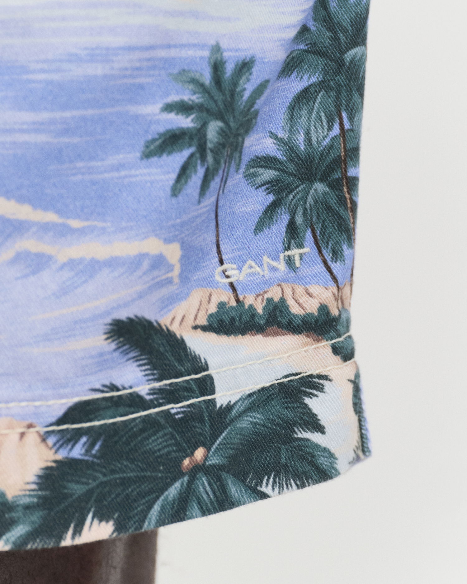 Regular fit sommershorts med print