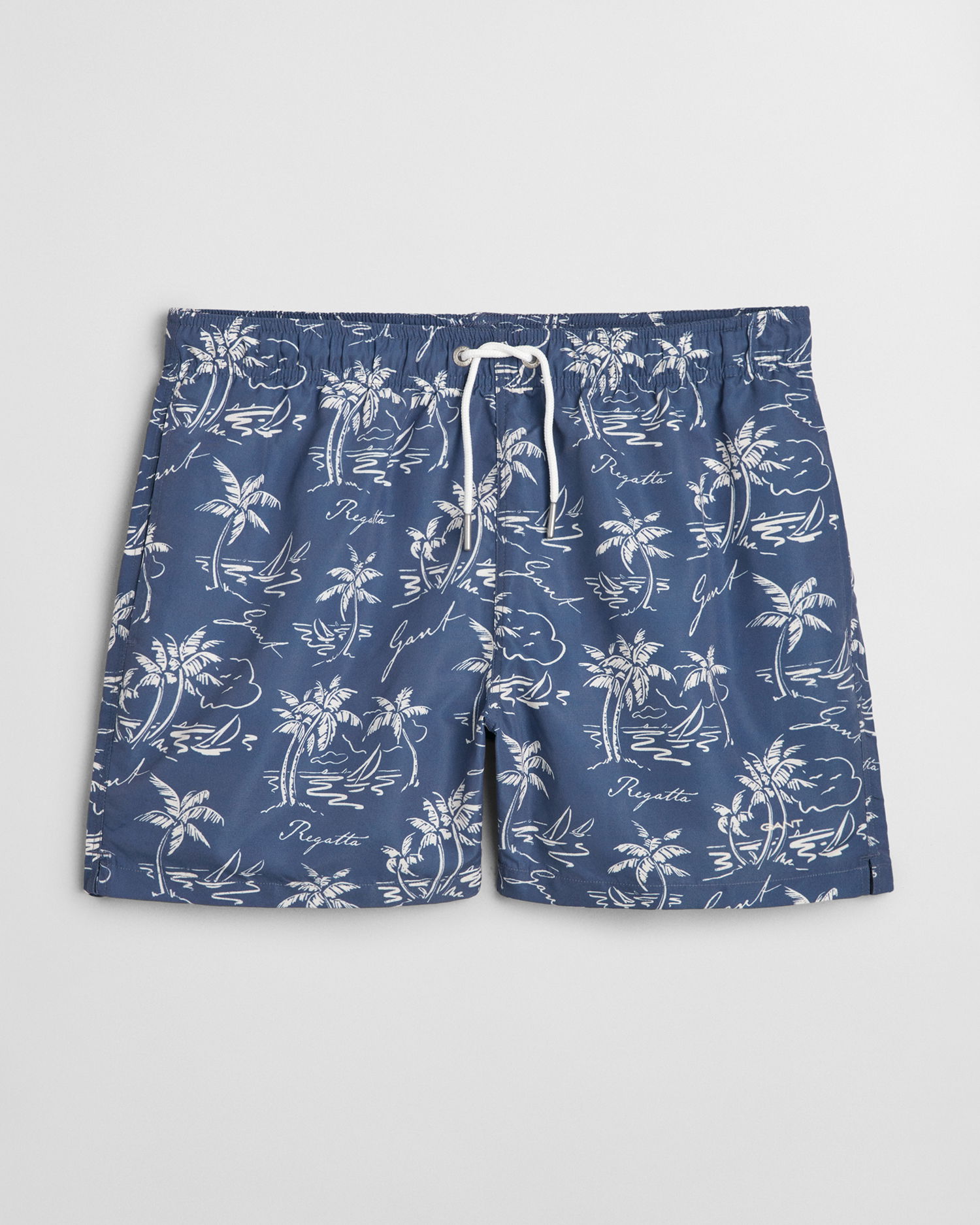 Badeshorts med øy print