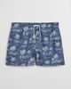 Badeshorts med øy print