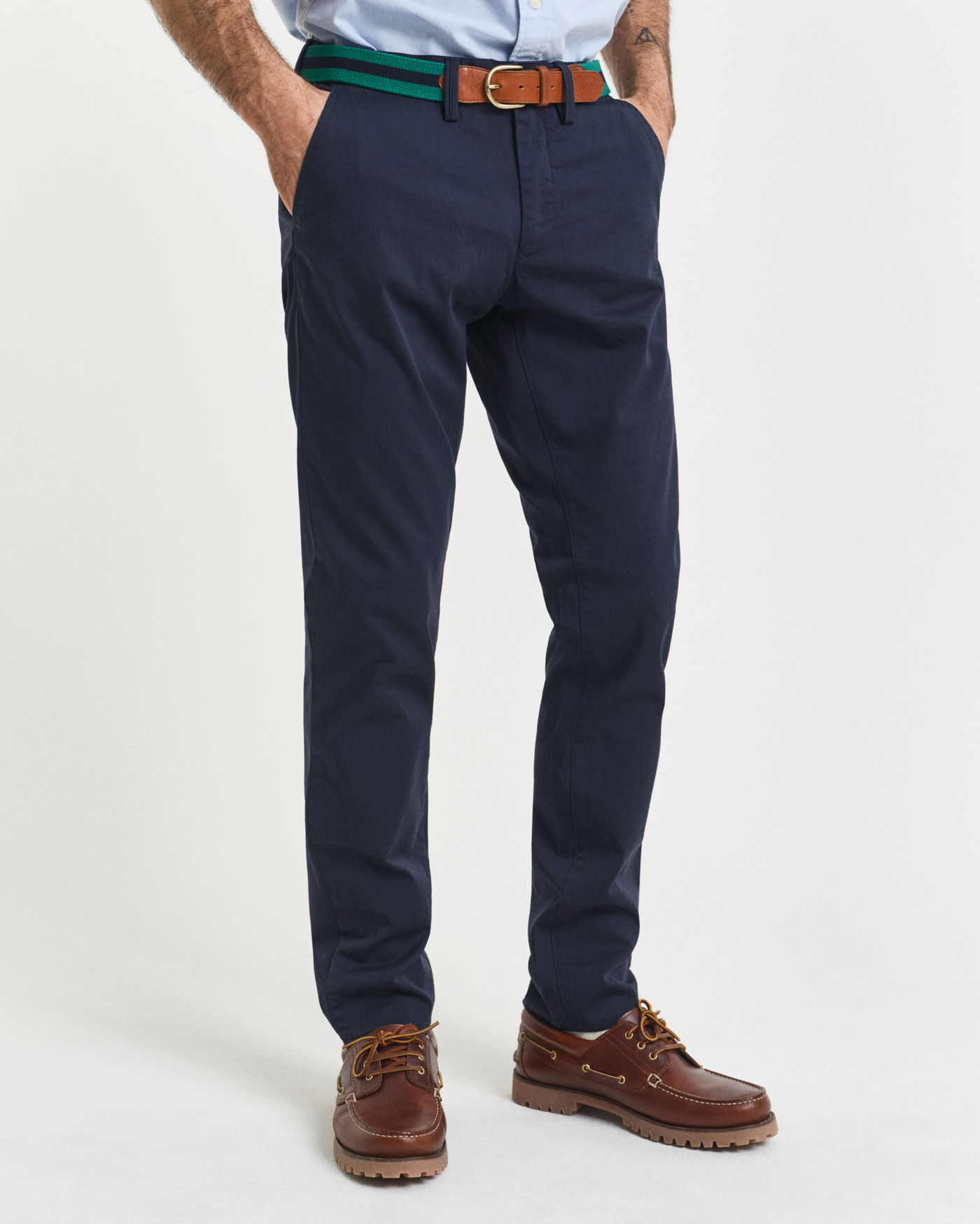 Slim fit twillchinos