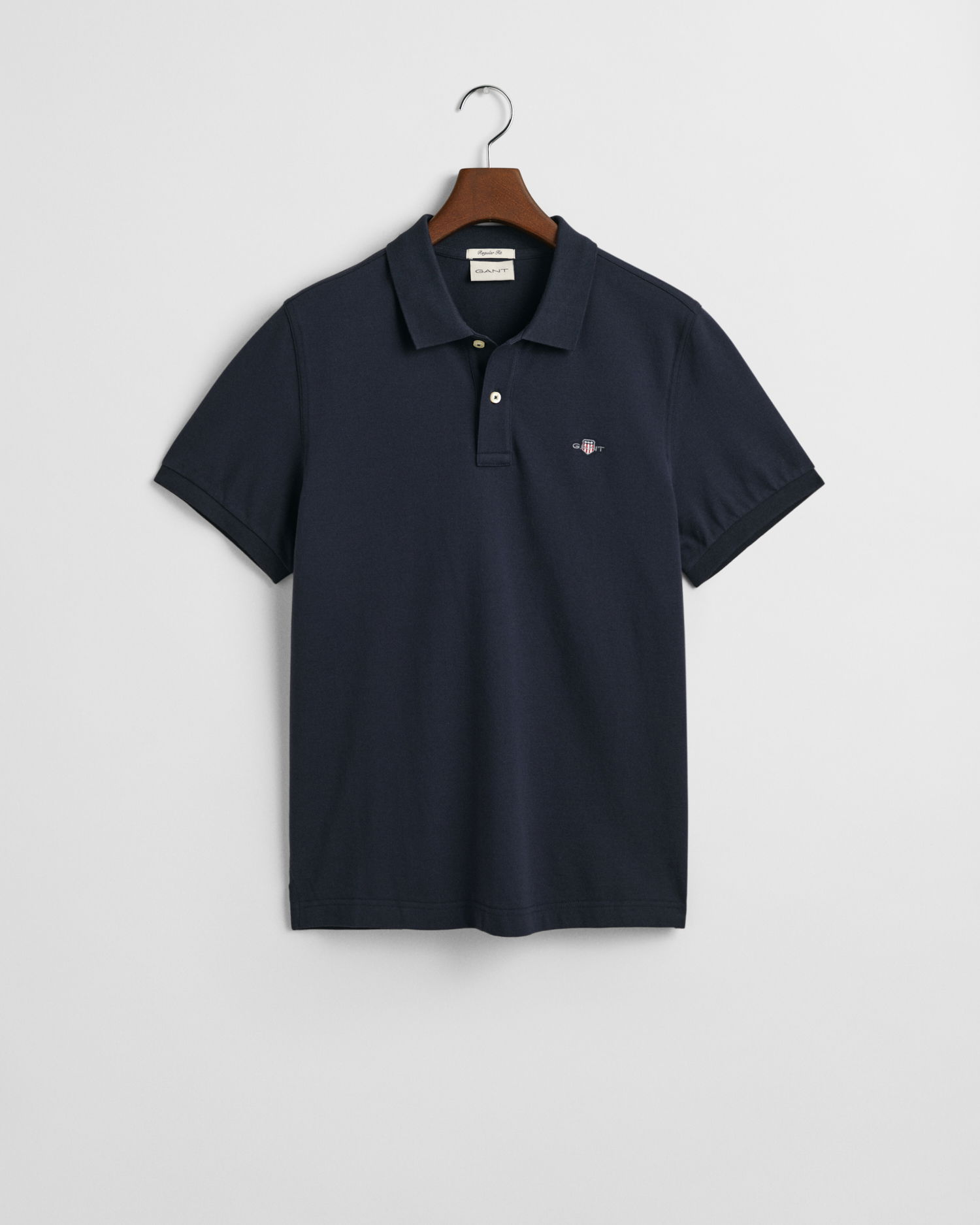 Klassisk piquéskjorte i regular fit