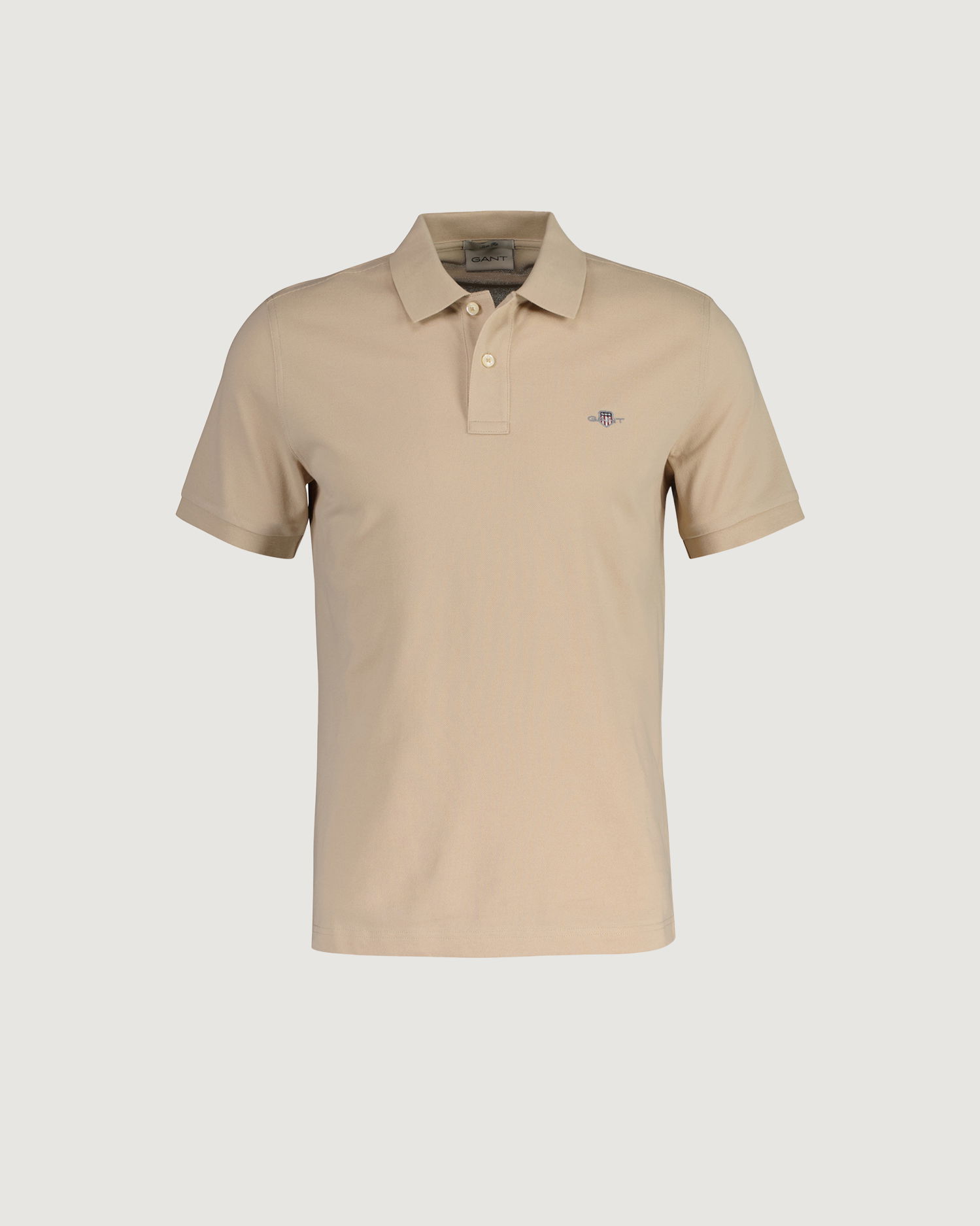 Klassisk piquéskjorte i slim fit