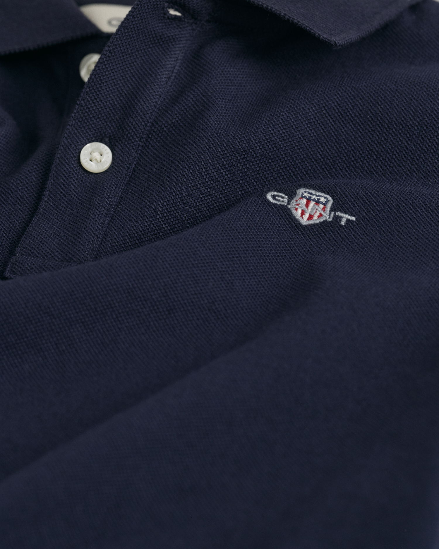 SHIELD LS PIQUE POLO