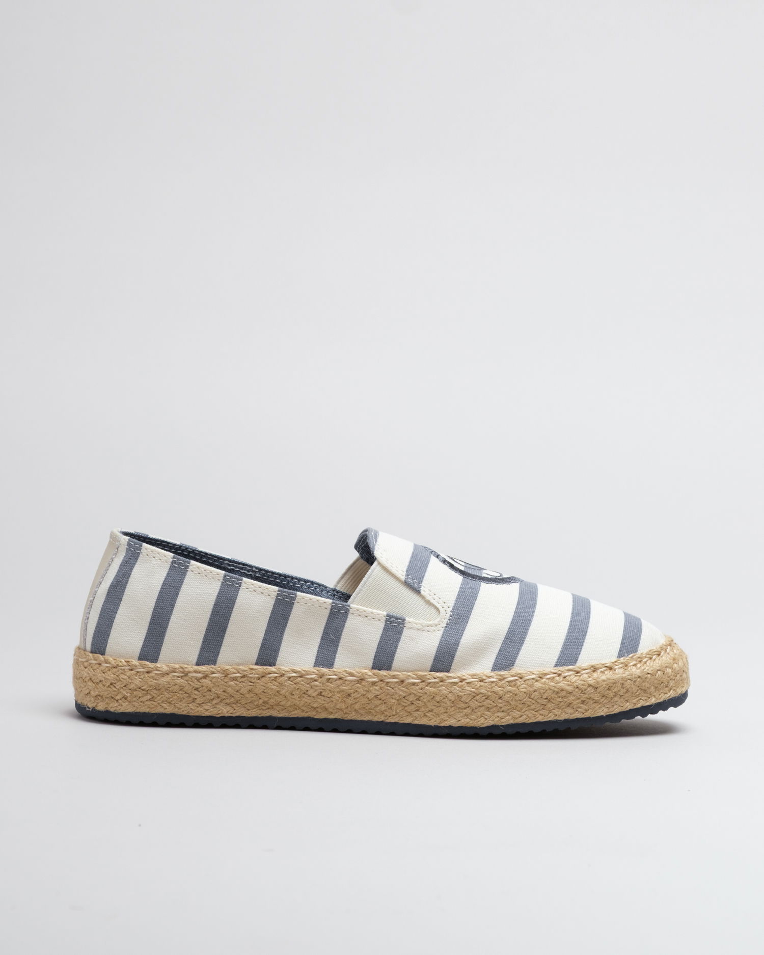 Stripete espadrillos til dame