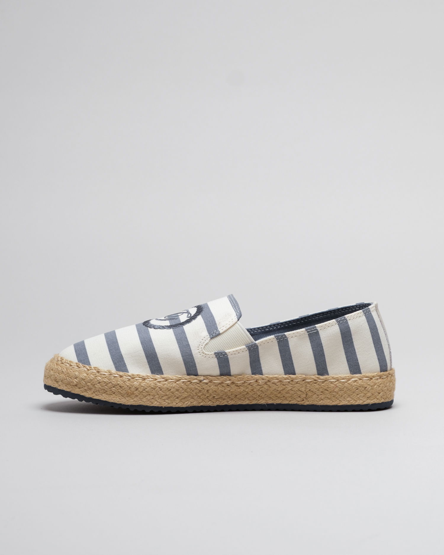 Stripete espadrillos til dame