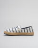 Stripete espadrillos til dame