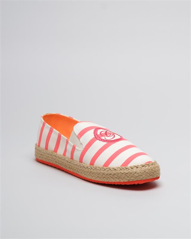 Stripete espadrillos til dame
