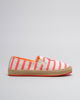 Stripete espadrillos til dame