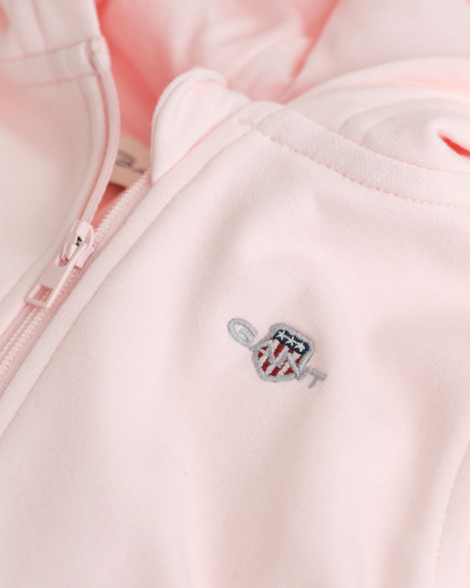 Baby Shield hettegenser med glidelås