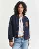 Nålestripet Varsity-jakke