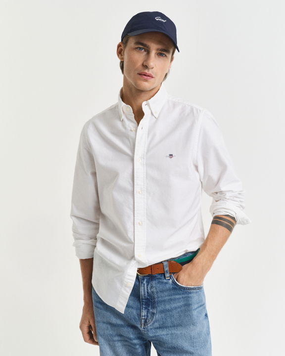 Oxfordskjorte i slim fit