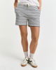 Breton-stripete jerseyshorts