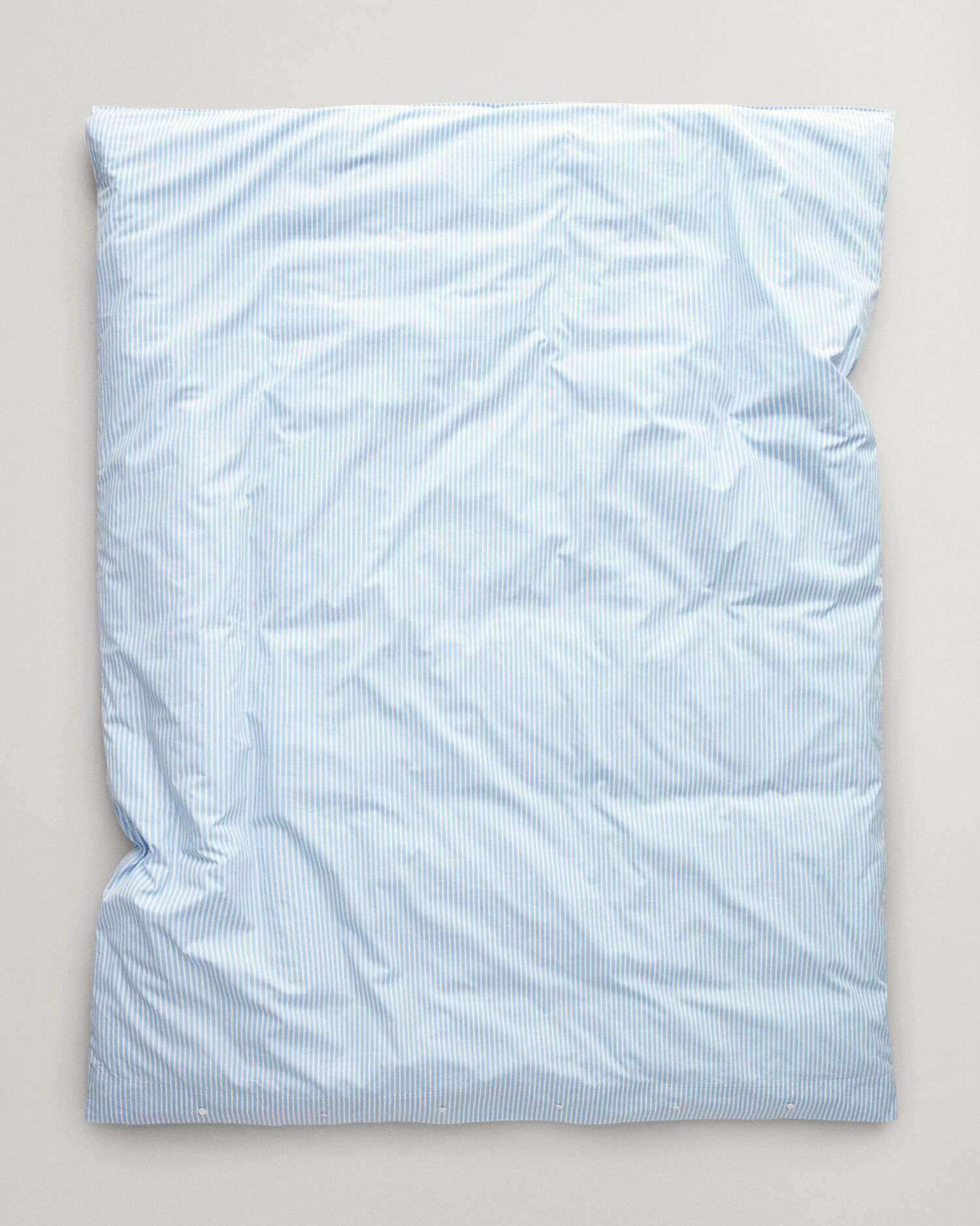 Dobbeldynetrekk med skjortestriper 200x220cm